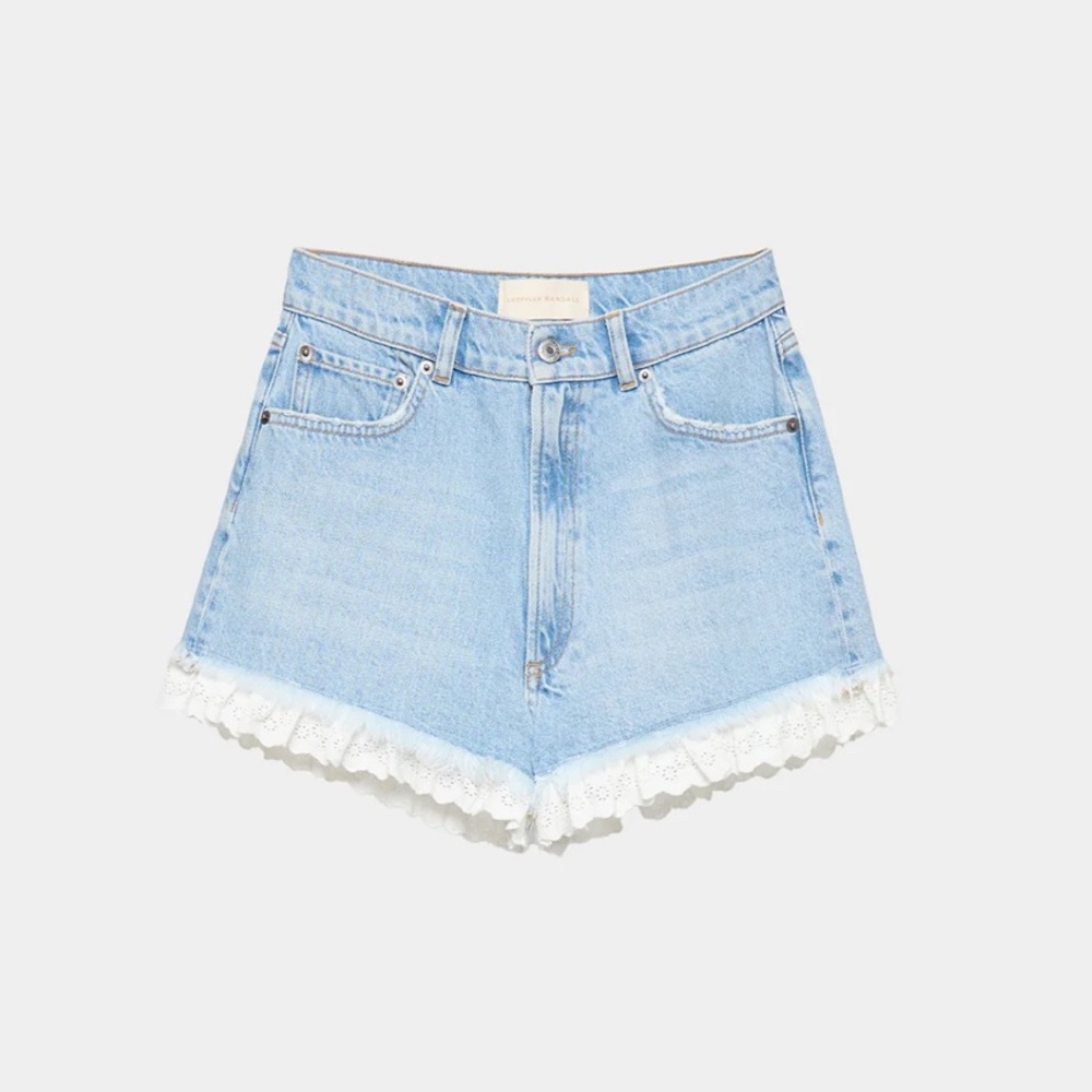 NWOT Loeffler Randall Kay Shorts Sz 6/S - Picture 3 of 3